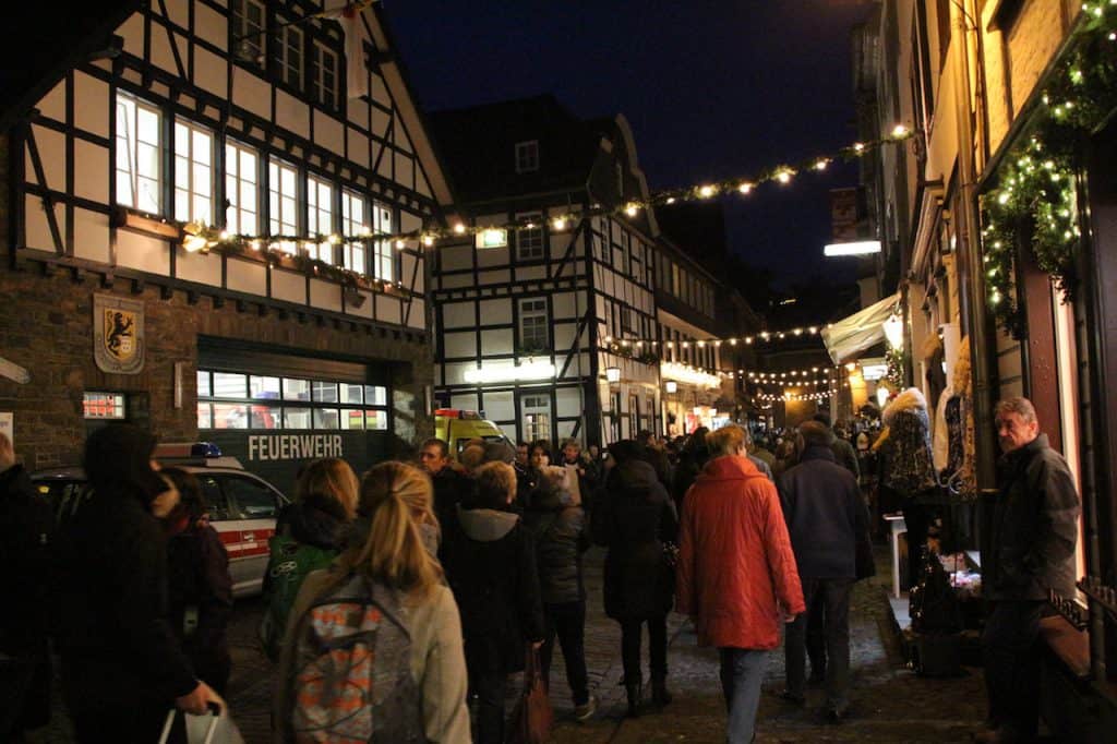 Kerstmarkt in Monschau